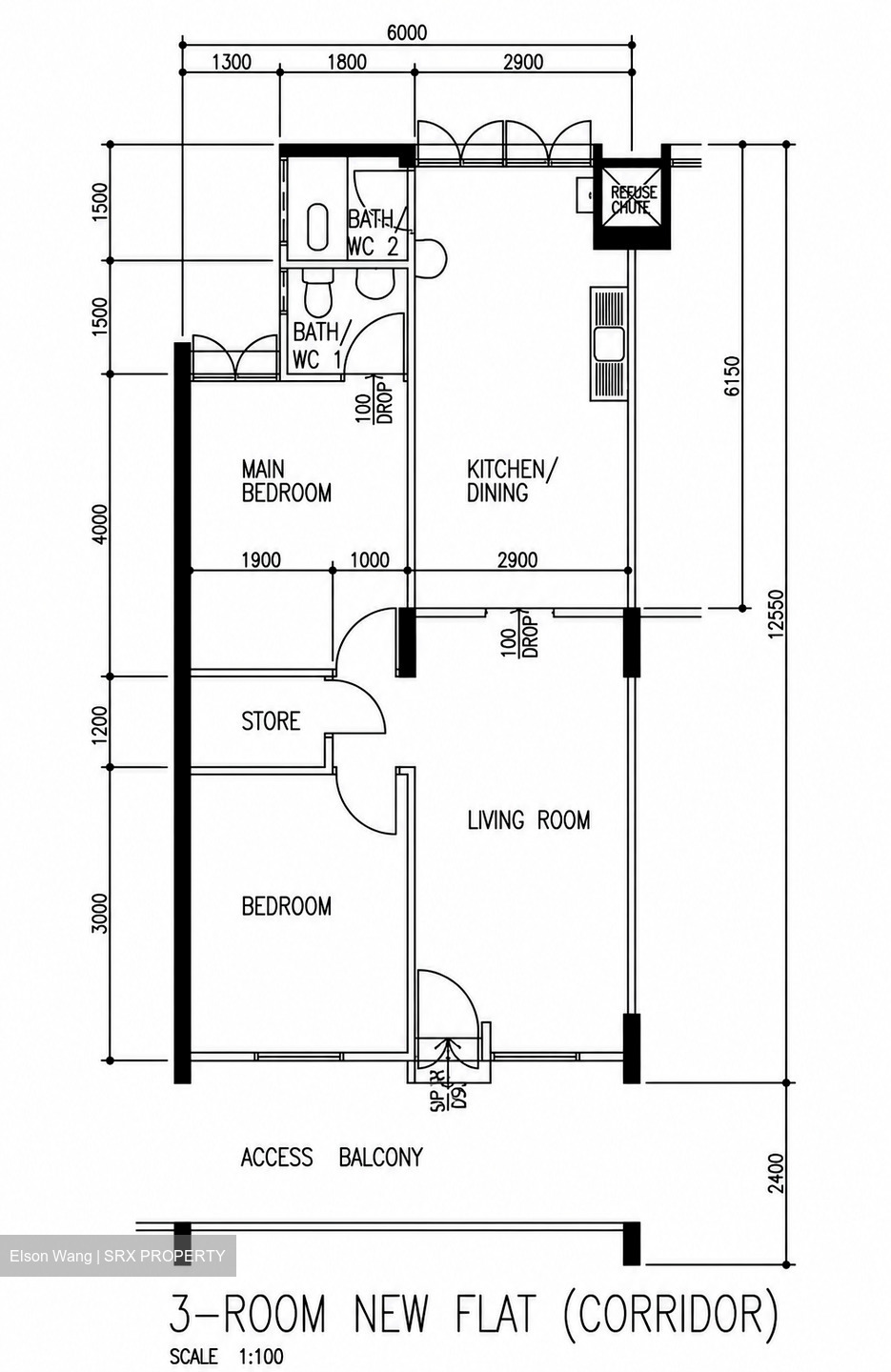 Blk 180 Ang Mo Kio Avenue 5 (Ang Mo Kio), HDB 4 Rooms #609335351